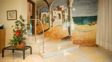 Particolare della hall