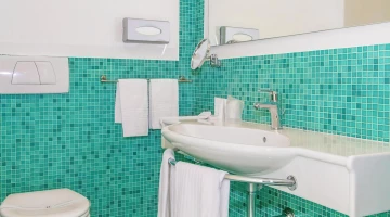 Room with private bathroom