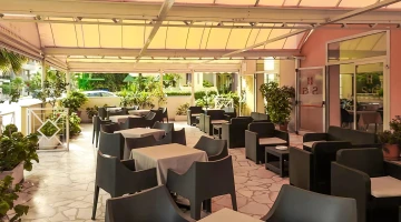 Covered veranda
