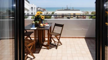 Sea view accommodations