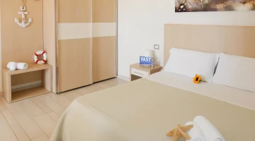 Bedroom with wardrobe