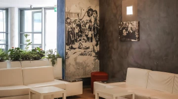 Espace commun avec canapés