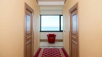 Couloir menant aux chambres