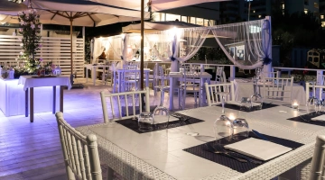 Préparation du dîner sur la plage