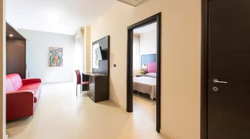 Chambre double supérieure avec canapé-lit