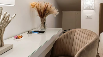 Dettaglio arredamento in camera