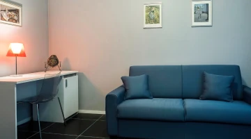 Wohnbereich in der Junior Suite
