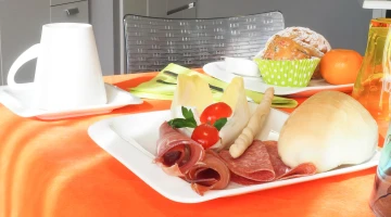 Kontinentales Frühstücksbuffet