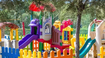 Outdoor play area