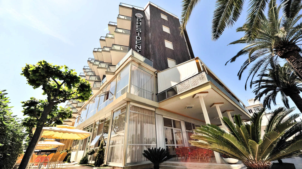 External facade of the hotel