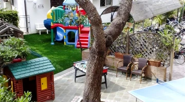 Area giochi bimbi esterna