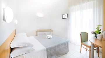 Chambre double avec balcon