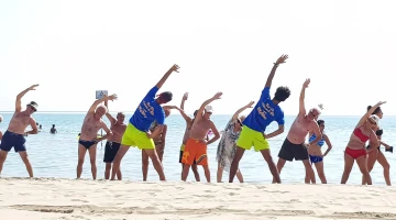 Animations sur la plage
