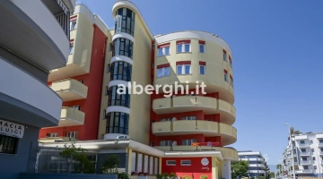 External facade of the hotel