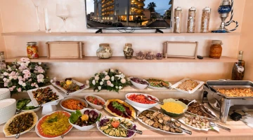 Beilagenbuffet im Restaurant