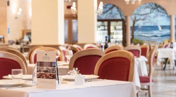 Detail des Restaurantraums