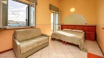 Deluxe-Zimmer mit Doppelbett und Schlafsofa