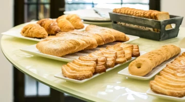 Opzioni dolci della colazione