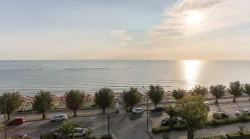 Vista mare dall'hotel