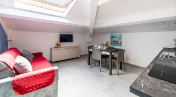 Wohnbereich in der Wohnung