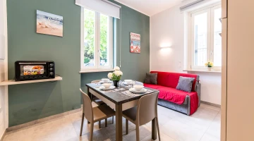 Wohnbereich in der Wohnung