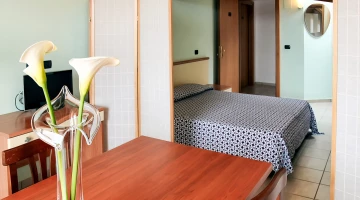 Surface habitable dans un appartement de trois pièces