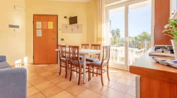 Surface habitable dans un appartement de trois pièces