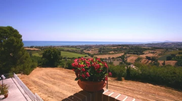 Veduta panoramica dall'hotel
