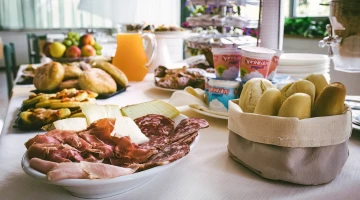 Detail of buffet products