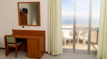 Room with equipped balcony