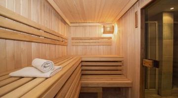 Finnische Sauna