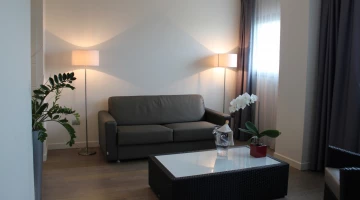 Wohnzimmer mit Suite