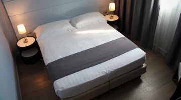 Zimmer mit Doppelbett
