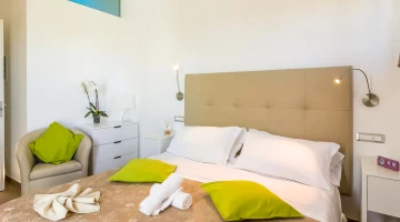 Doppelzimmer in der Villa Suite