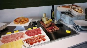 Herzhafte Buffetoptionen