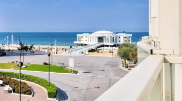 Sea view from the balcony