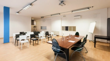 Sala meeting attrezzata