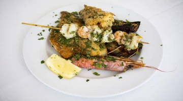 Second course of fish
