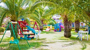 Spielbereich im Freien