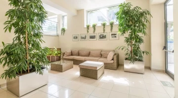Gemeinsames Wohnzimmer