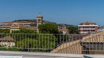 Blick von der Solariumterrasse