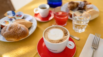 Frisch zubereitetes Express-Café