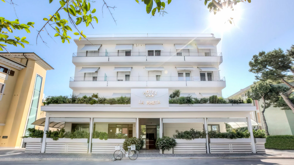 Außenfassade des Hotels