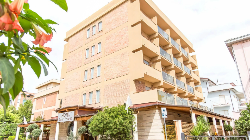 External facade of the hotel