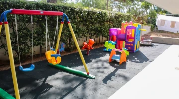 Outdoor play area