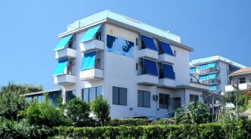 Façade extérieure de l&#39;hôtel