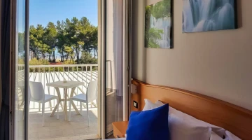 Chambre avec balcon privé
