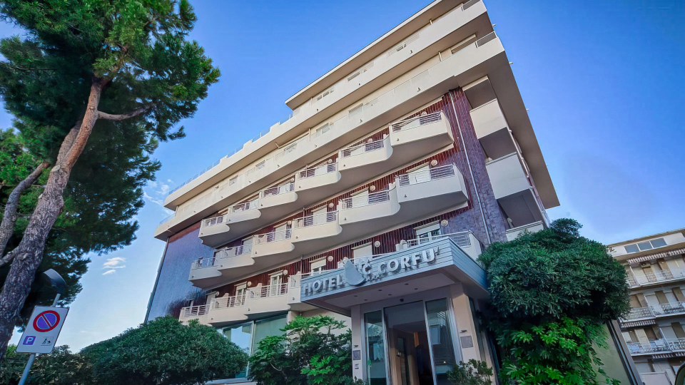 External facade of the hotel