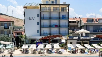 Facciata esterna dell'hotel