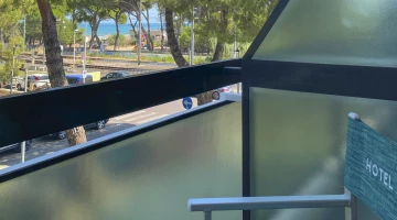 Balcon avec vue mer